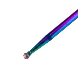Frez diamentowy Unicorn tęczowa kulka niebieska Nr 32