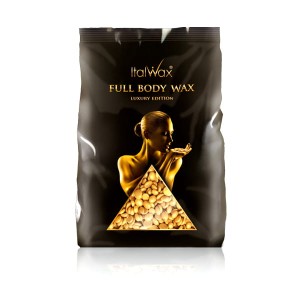 ItalWax Full Body Wax - luksusowy wosk twardy w granulkach do depilacji całego ciała bezpaskowej niskotemperaturowy 1kg