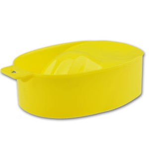 Żółta duża miseczka do manicure