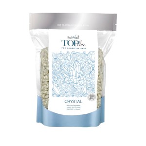 ItalWax Top Formula Crystal Film wax - hipoalergiczny wosk koral do skóry wrażliwej w granulkach do depilacji bezpaskowej niskotemperaturowy 750 gram