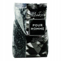 Zestaw do depilacji bezpaskowej wosk 1kg dropsy Italwax black pour homme Podgrzewacz Prowax talk szpatułki 03.png