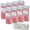 Depilacja 8x wosk elastyczny ItalWax FLEX ROSE plus paski 01.png