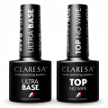 2x Claresa lakiery hybrydowe TOP NO WIPE 5g + ULTRA BASE 5g 01.png