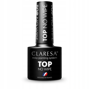 Claresa lakier hybrydowy TOP NO WIPE 5g bez przemywania
