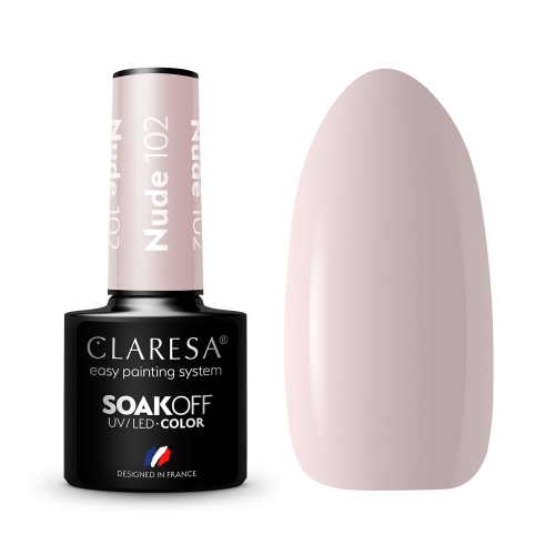 Claresa Lakier hybrydowy NUDE 102 5g 01.png