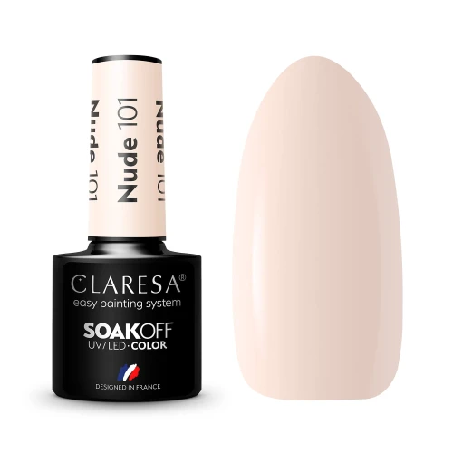 Claresa Lakier hybrydowy NUDE 101 5g 01.png