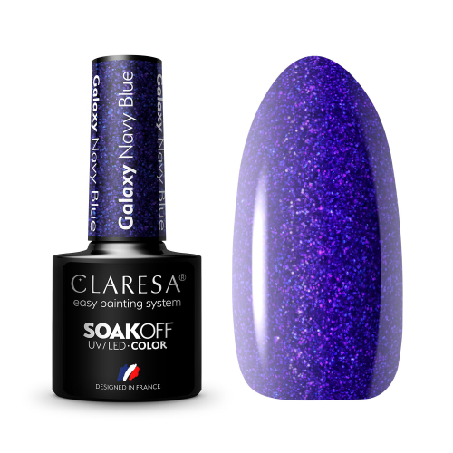 Claresa Lakier hybrydowy Galaxy Navy Blue 5g 01.png