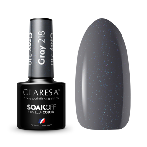 Claresa Lakier hybrydowy GRAY 218 5g