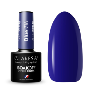 Claresa Lakier hybrydowy BLUE 716 5g