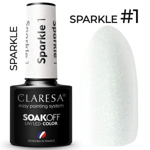 Claresa Lakier hybrydowy SPARKLE 1 5g