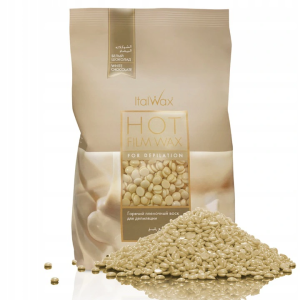 ItalWax White Chocolate Film Wax wosk twardy w granulkach do depilacji bezpaskowej 100g opakowanie ECO