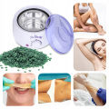Duży zestaw do depilacji aromatycznej podgrzewacz 2x wosk 300g Nirwana ItalWax eco szpatułki emulsja 03.png