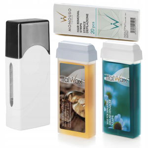 Zestaw ItalWax do depilacji podgrzewacz 40W Single Fo + 2x rolka wosk klasyczny
