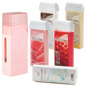 Zestaw ItalWax do depilacji podgrzewacz 40W Single Fo + 4x rolka wosk aromatyczny