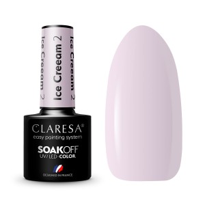 Claresa lakier hybrydowy Ice Cream 2 5g