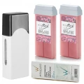 Depilacja zestaw 2x wosk ItalWax Rose Flex podgrzewacz paski 100455.png