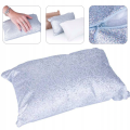 Poduszka podkładka do manicure brokatowa srebrna holograficzna podłokietnik 03.png