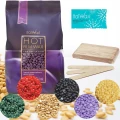 Zestaw do depilacji ItalWax wosk twardy 1kg (do wyboru) + talk + szpatułki 01.jpg