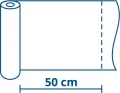 Medprox podkład podfoliowany medyczny serwety w rolce 50x30cm 40 sztuk biały 07.jpg