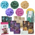 Zestaw do depilacji ItalWax 10x wosk twardy 1kg + talk 01.jpg