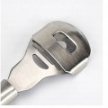Omega srebrna metalowa do stóp ścinak skrobak do pięt pedicure 03.jpg