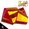 Folia holograficzna Glass Effect nr 4 do wtapiania do zdobień lakierów hybrydowych, żeli UV i akrylu 02.jpg