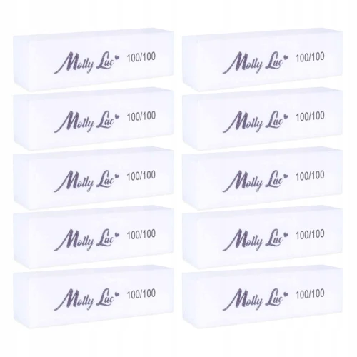 10x Molly Lac Blok polerski do paznokci kostka 100_100 biały 01.jpg