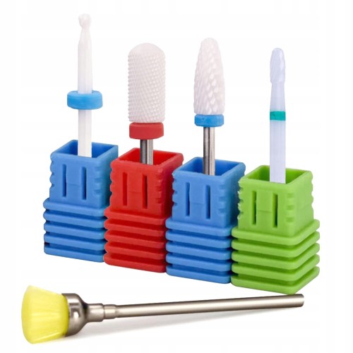 Zestaw 4 frezów ceramicznych + szczoteczka do czyszczenia 01.jpg