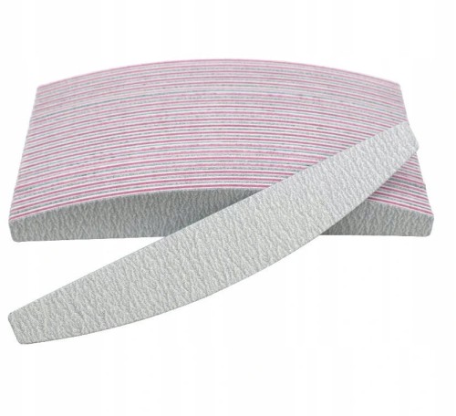 Pilnik dwustronny do paznokci łódka półksiężyc szary zebra gradacja 100_240 05.jpg