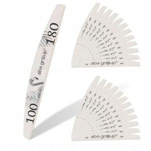 100x Aba Group pilnik łódka półksiężyc 180/240 fat standard szary