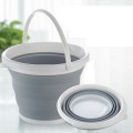 Wiadro silikonowe składane 5 litrów pojemnik z uchwytem AG659 07.jpg