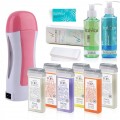 Zestaw ItalWax do depilacji - podgrzewacz 65W + 6x wosk w rolce Top Line 100ml + żele + paski + talk 01.jpg