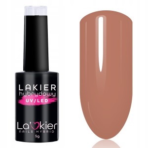 La'Kier 100/1 - kolorowy lakier hybrydowy do paznokci 5g
