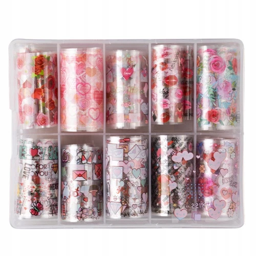 10x Folia transferowa - 10 sztuk po 100 cm w pudełku box XKZ 32-03 01.jpg
