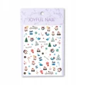 Naklejki do paznokci cienkie samoprzylepne świąteczne Joyful Nail nr 1215 01.jpg