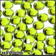 50 sztuk cyrkonie szklane SS6 olivine