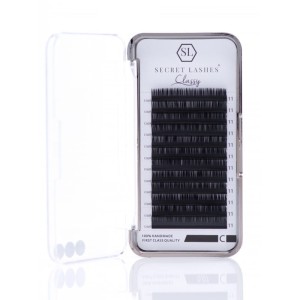 Secret Lashes Rzęsy Classy D 0,10mm 8mm - idealne do metody 2D