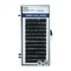 Secret Lashes Rzęsy Minky Softest 0,03 skręt D 9mm