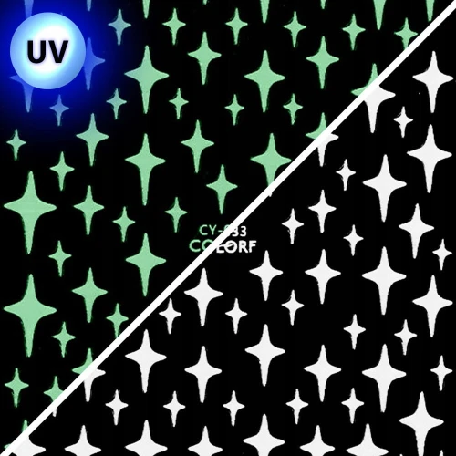 Naklejki do paznokci cienkie samoprzylepne świecące w UV Colorf CY-033 01.jpg