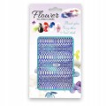 Naklejki do paznokci cienkie samoprzylepne Flower Nail Dried Blue nr B066 02.jpg