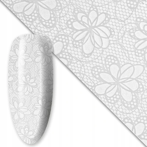 Folia transferowa do zdobień paznokci 80 cm White nr 1 01.jpg