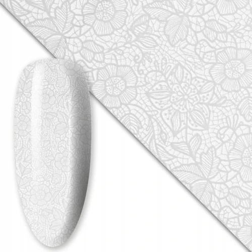 Folia transferowa do zdobień paznokci 80 cm White nr 4 01.jpg