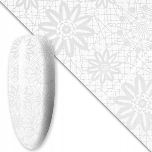 Folia transferowa do zdobień paznokci 80 cm White nr 5 01.jpg