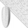 Folia transferowa do zdobień paznokci 80 cm White nr 11 01.jpg