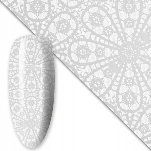 Folia transferowa do zdobień paznokci 80 cm White nr 14 01.jpg