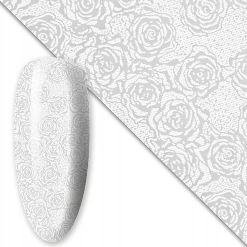 Folia transferowa do zdobień paznokci 80 cm White nr 15 01.jpg