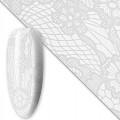 Folia transferowa do zdobień paznokci 80 cm White nr 22 01.jpg