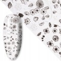 Folia transferowa do zdobień paznokci 80 cm Flower White nr 1 01.jpg