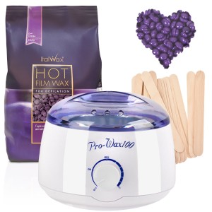 Zestaw do depilacji WOSK PLUM 1kg podgrzewacz