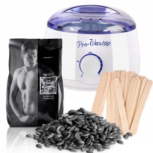 Zestaw depilacja WOSK POUR HOMME 250g podgrzewacz